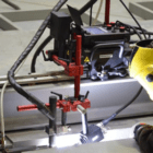 Rail titan - cutting and welding tractor - Promotech India